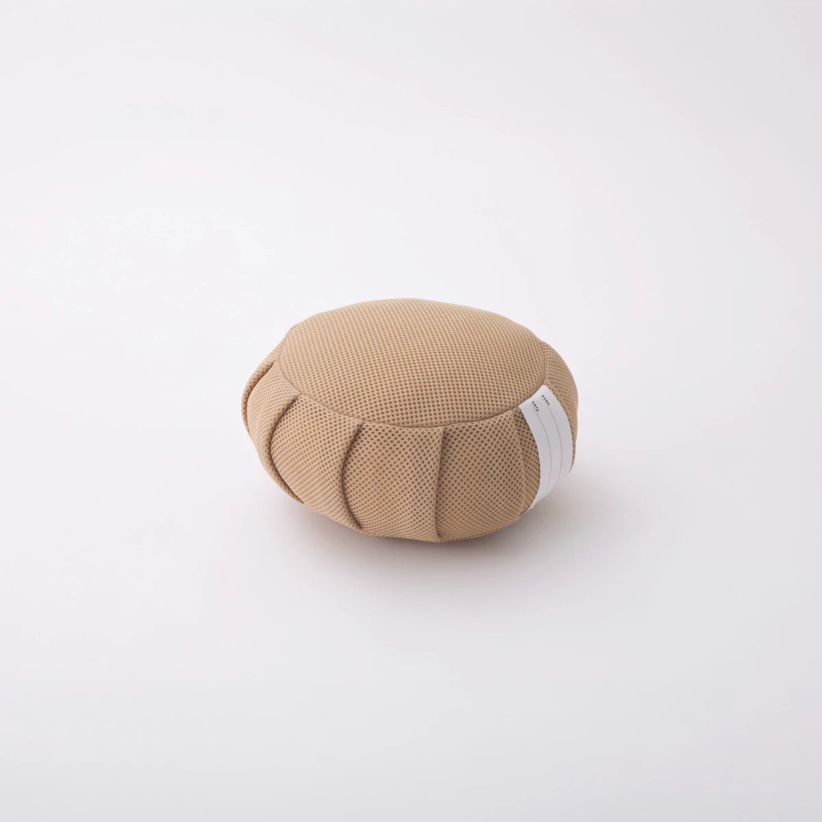 ベージュ色のサウナ用日本製瞑想クッション