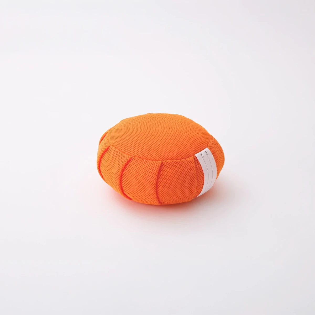 オレンジ色のサウナ用日本製瞑想クッション